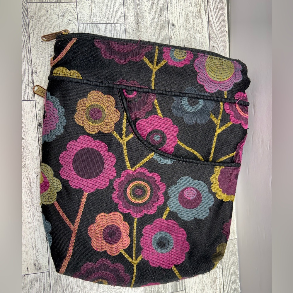 Danny K Beverly Hills “Bella” Tapestry Crossbody Purse